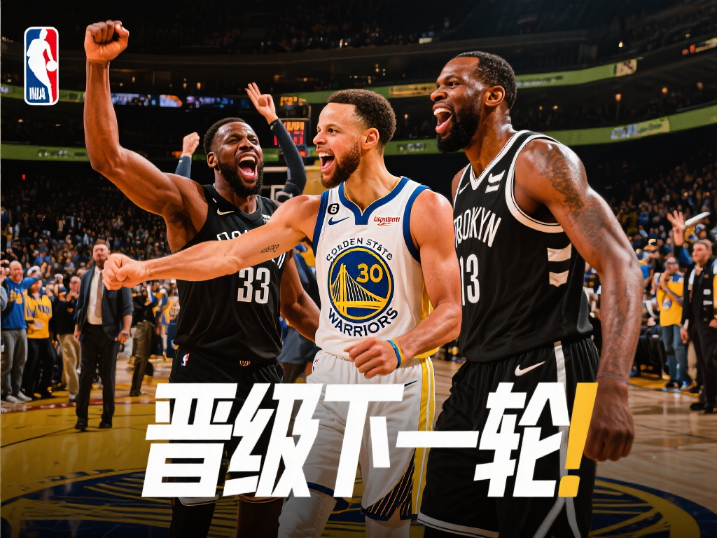 勇士官方晒库里巴特勒格林海报庆祝晋级下一轮 当季后赛的战鼓敲响,每一场比赛都牵动着无